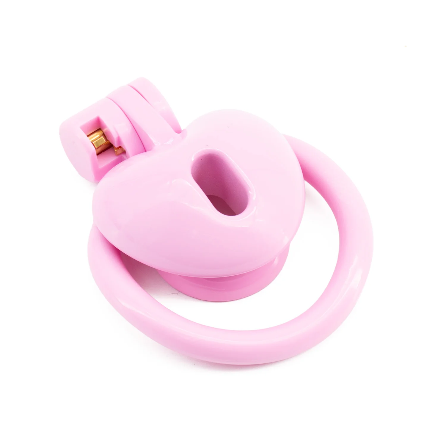 Penis chastity cage chastity lock sex toy Heart Shape Man Chastity Cage Negative Mini Penis Device With 4 Size Curve Ring