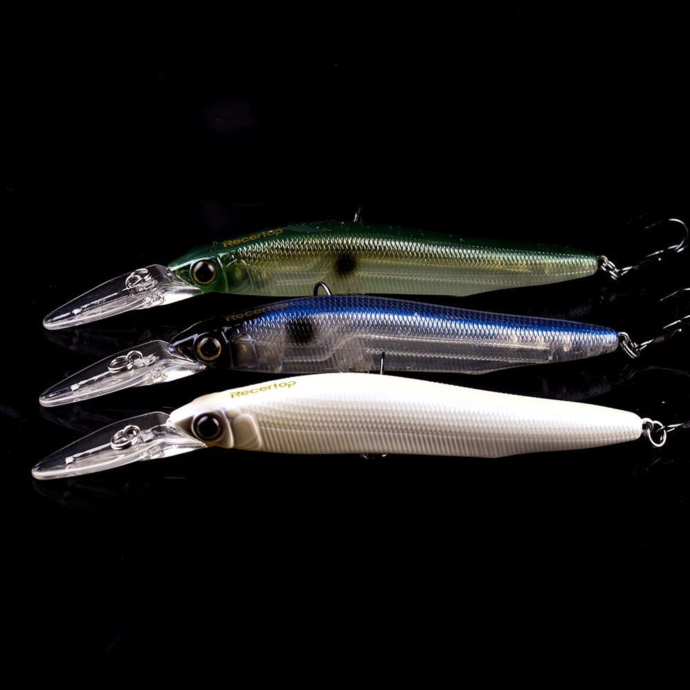 Magnisher Deepwater Minnow harte Köder 14cm Float Sinking Jerkbait Wobbler Angel köder Rassel Kurbel köder Pesca Tackle – Detail 12