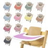 1pcs-Easy To Clean Trip Trap Placemat Silicone Baby Dining Feeding Mat Highchair Flat Tray Placemat For Baby 1