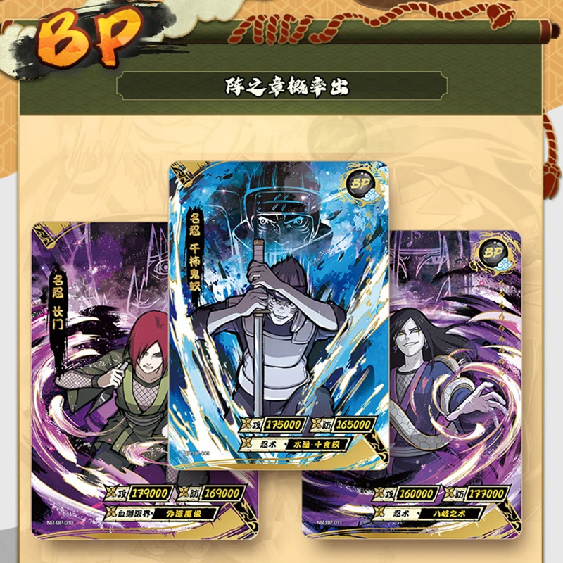 Naruto Card Box for Children's Festival Card Deck Box Trading Card Storage Box