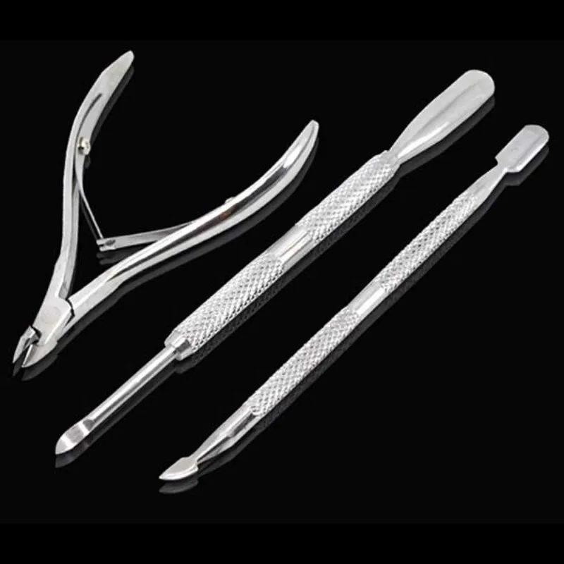 3Pcs/Set Toenail Clipper Nail Art Tools Nipper Callus Shavers Health Chiropody Ingrown Podiatry Podiatrist Stainless Steel