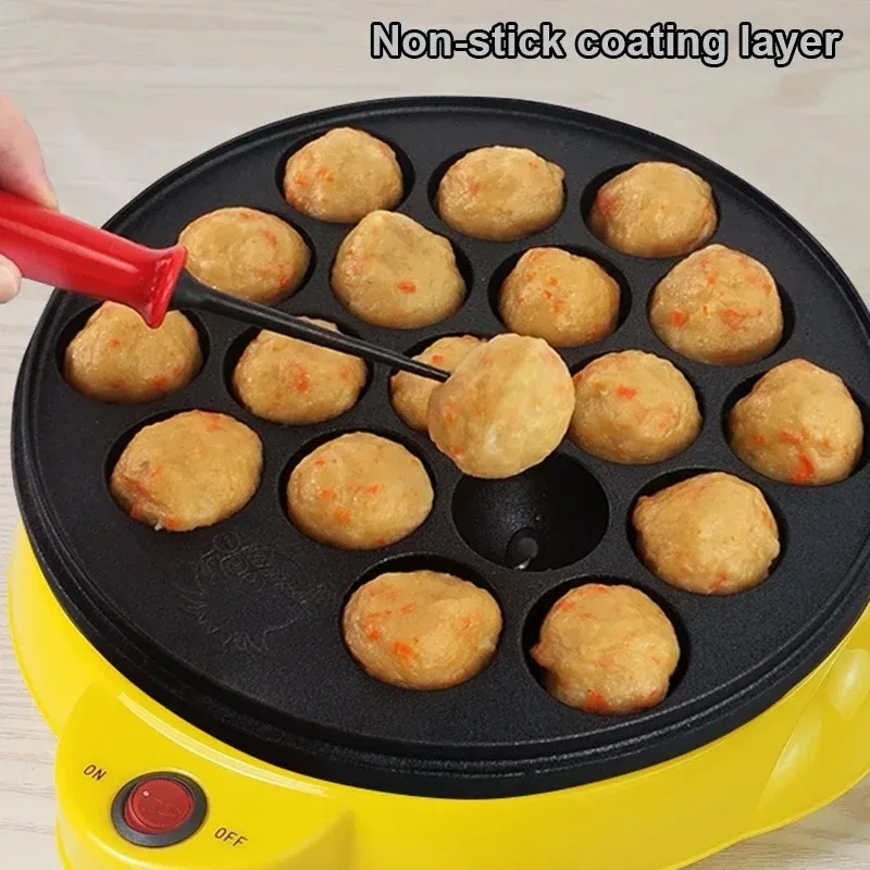 Baking Machine Electric Takoyaki Maker Octopus Balls Grill Pan 220V