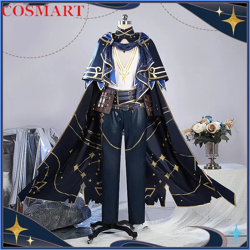 Cosmart Vtuber Nijisanji Milan Kestrel Game Suit Cool Bella Uniforme Cosplay Costume Halloween Party Role Play Outfit