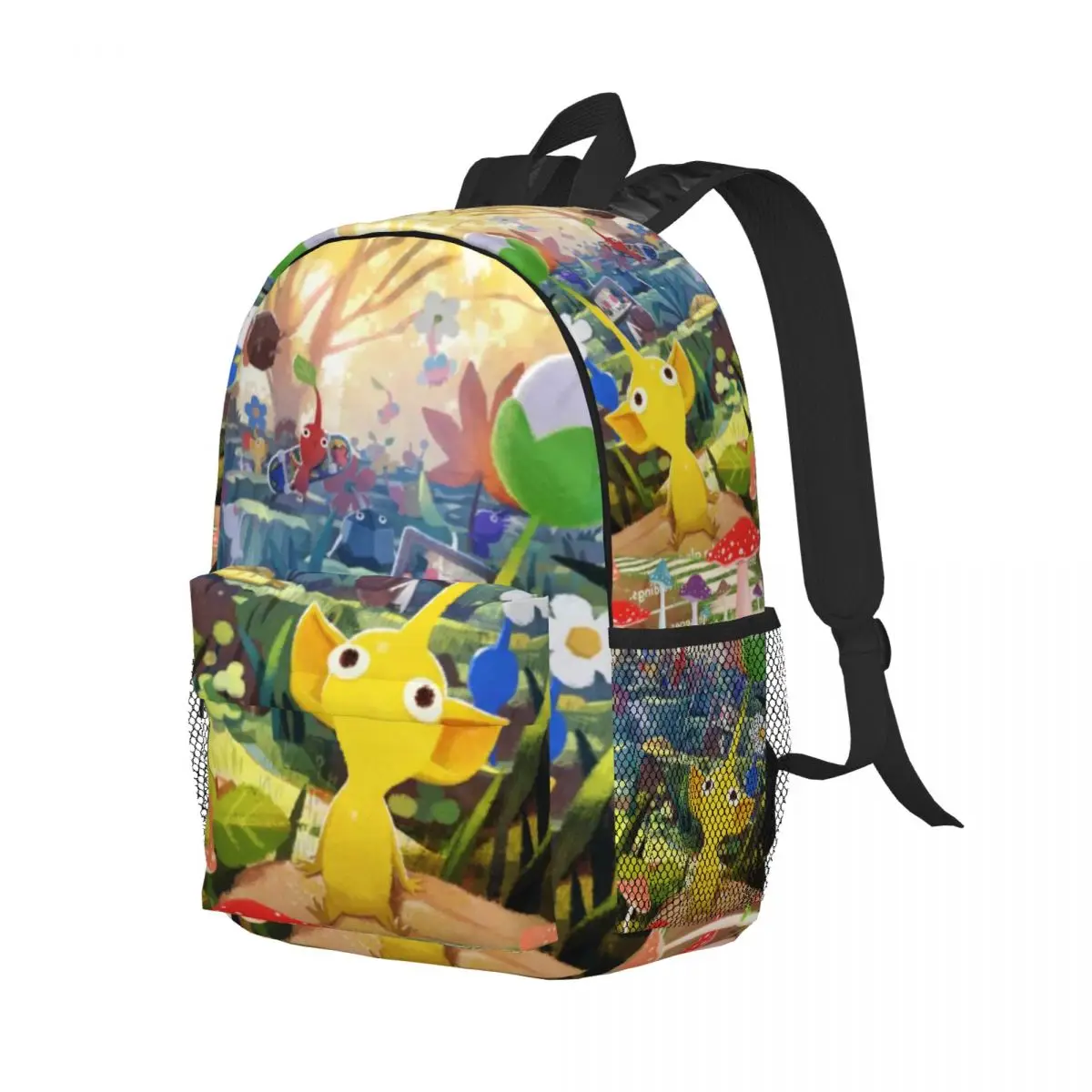 Like-P-Pikmin-Style For Girls Boys Large Capacity Student Backpack Lightweight waterproof Backpack 15inch 2