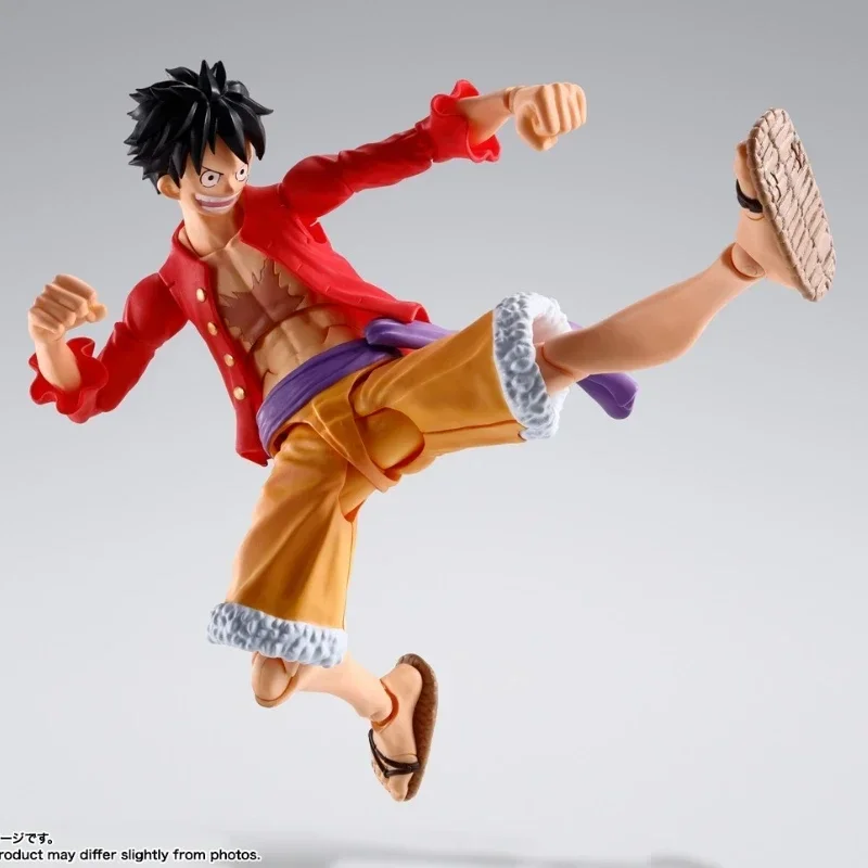 

One Piece Figurine Shf Monkey D Luffy Action Figure Pvc Collection Anime The War Of The Island Of Ghosts 15cm Luffy Model Toys
