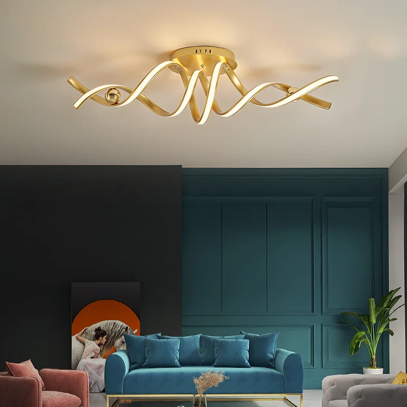 

Nordic Ceiling Lights Personality Creativity Fixture Restaurant Pendant Lamp Simple Dining Room Living Room Hotel Art Bar Lamp