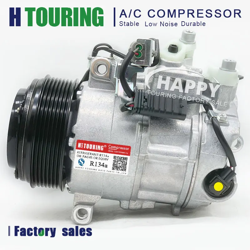 Air AC Compressor For Mercedes Benz E350 E400 GLK250 GLK350 CLS400 E250