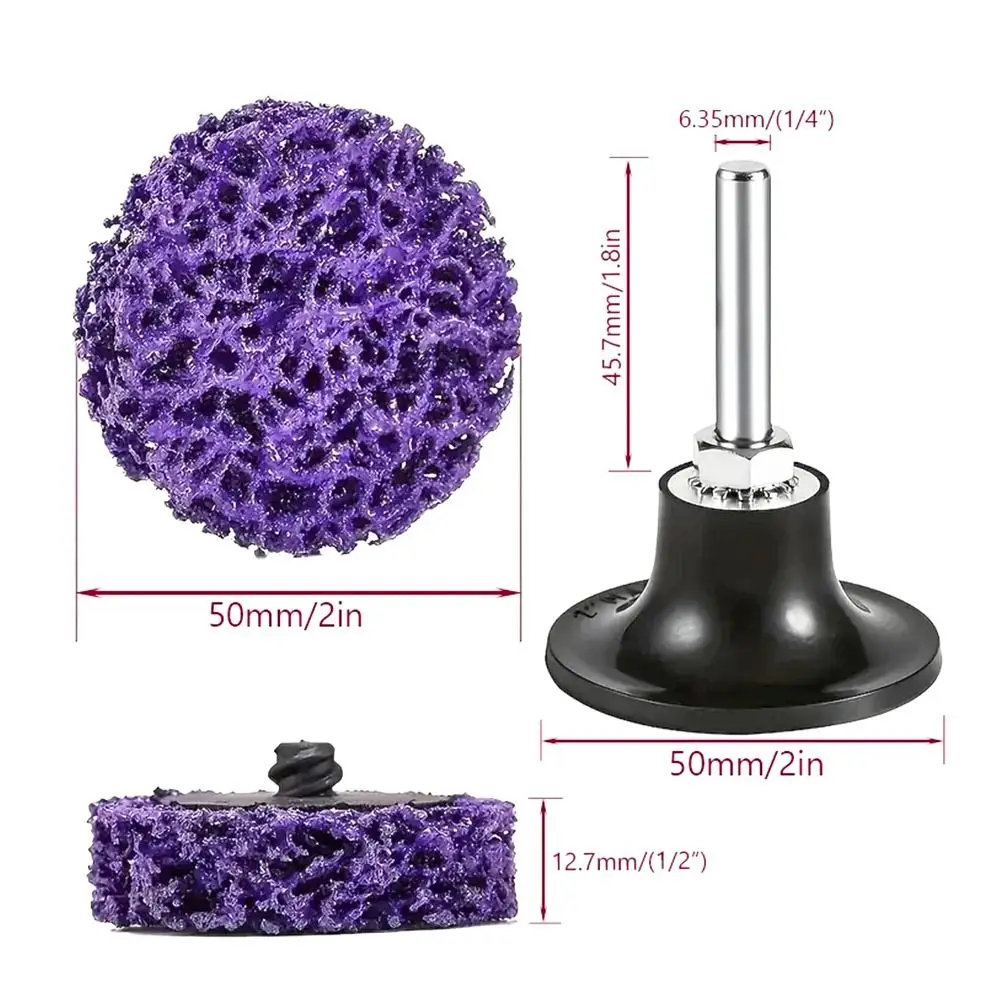 Nylon Silicon Carbide 2 Inch Polishing Wheel For Paint Removal