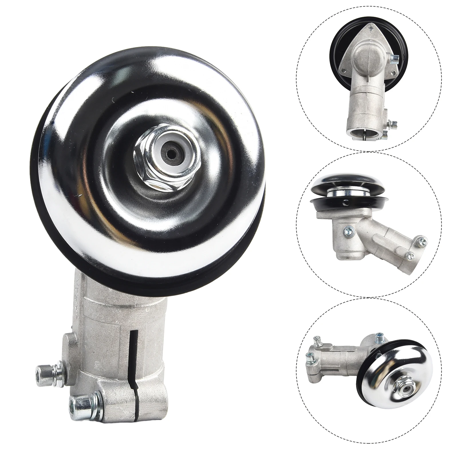 

24mm Grass Trimmer Head Adapter 7 Teeth Square Gearbox Gear Head Brush Cutter Replacement Tools Lawn Mover Power Parts
