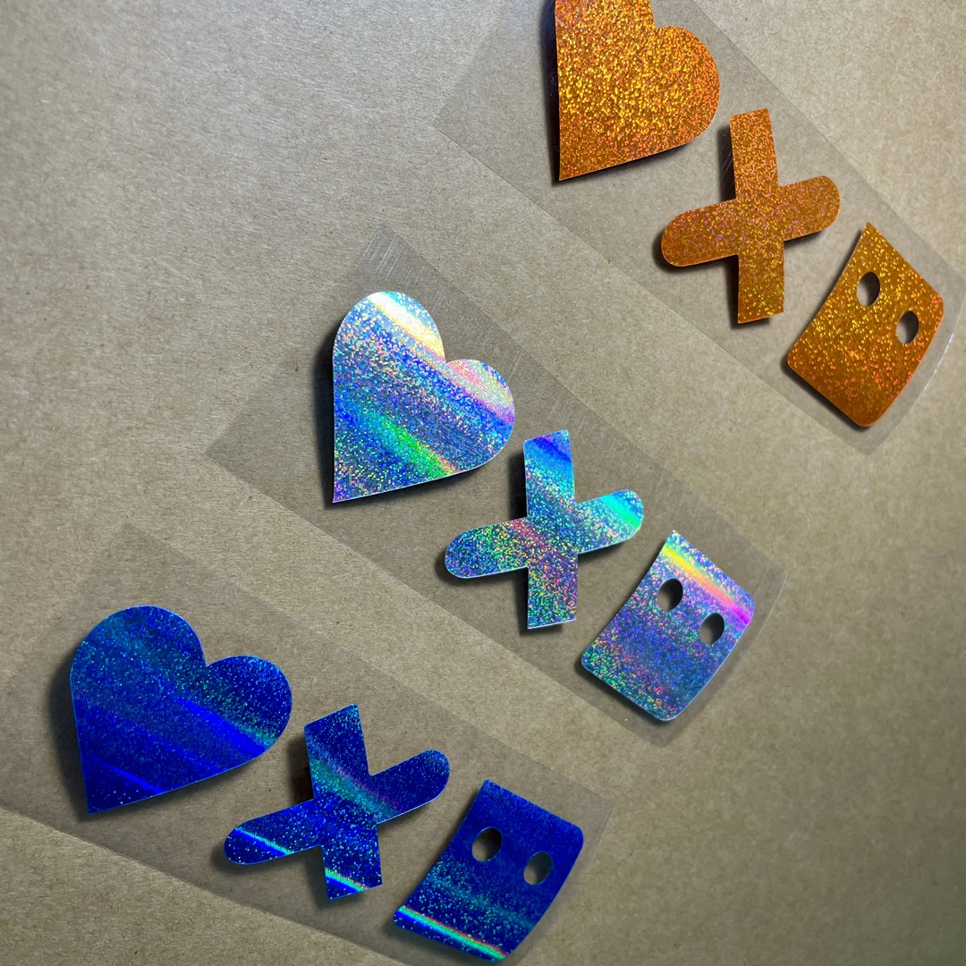 Game I love stickers can be affixed to car glass, electric motorcycle, laptop, suitcase decoration and interesting stickers - 5