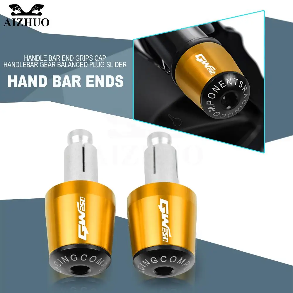 

Handlebar Grips Plugs Caps For Suzuki GW250 INAZUMA 2012-2018 GW 250 2017 2016 2015 2014 2013 Motorcycle Handle Bar End Weight