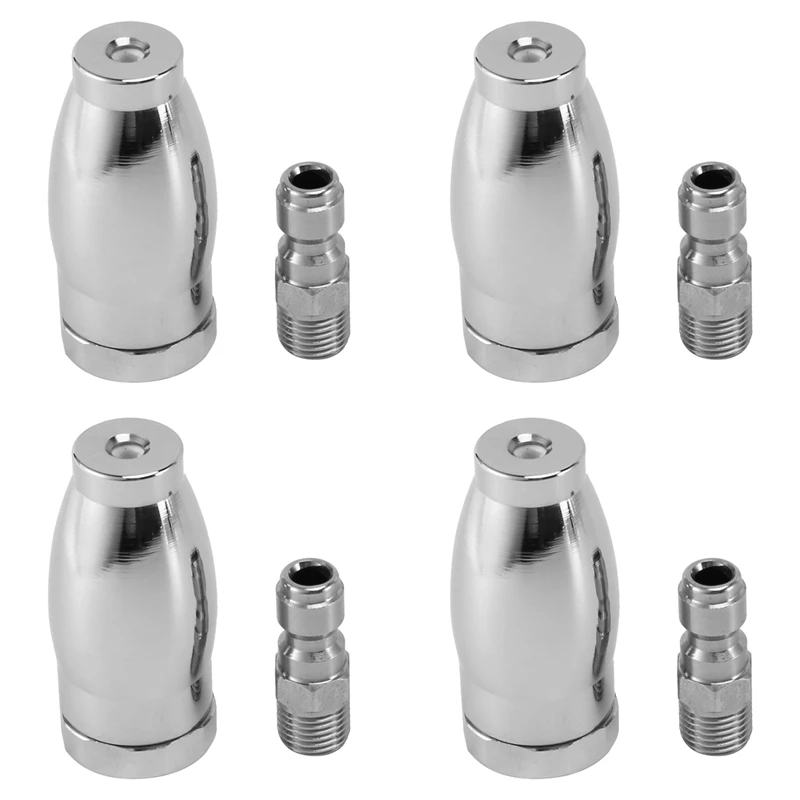 

4X Turbo Nozzle For Pressure Washer, Rotating Nozzle For Hot And Cold Water, 1/4 Inch Quick Connect, Orifice 3.0