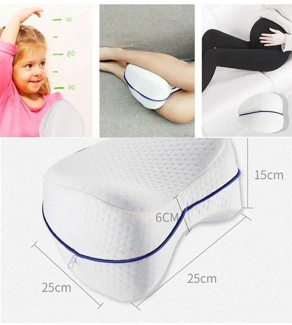 Memory Cotton Leg Pillow Sleeping Orthopedic Sciatica Back Hip Joint For  Pain Relief Thigh Leg Pad Cushion Home Foam Pillow - AliExpress