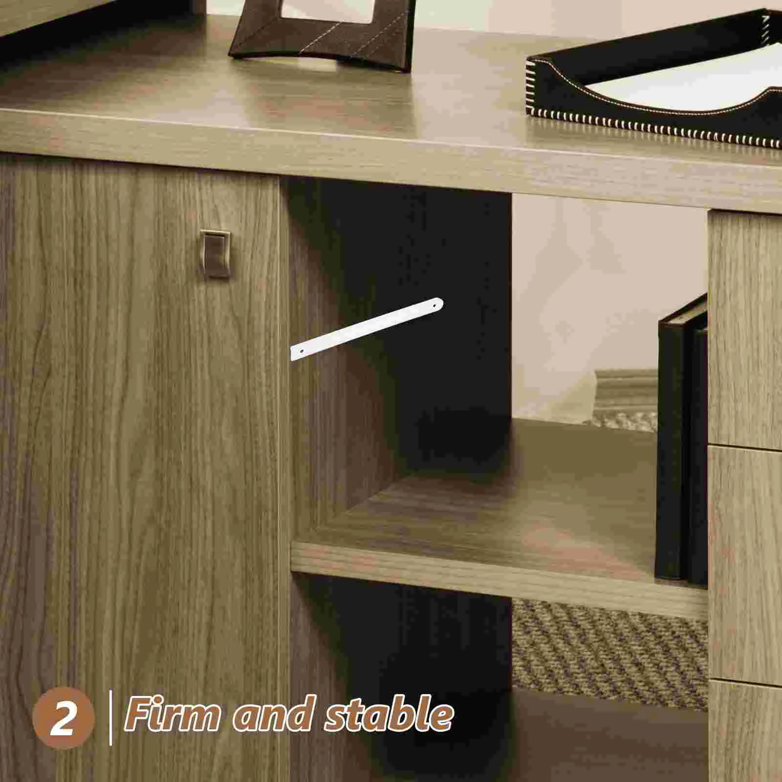 2 Sets Drawer Slides Furniture Hardware Replacement Parts Low Noise Rails Guides Tracks Cabinet Furniture Slides Hardware