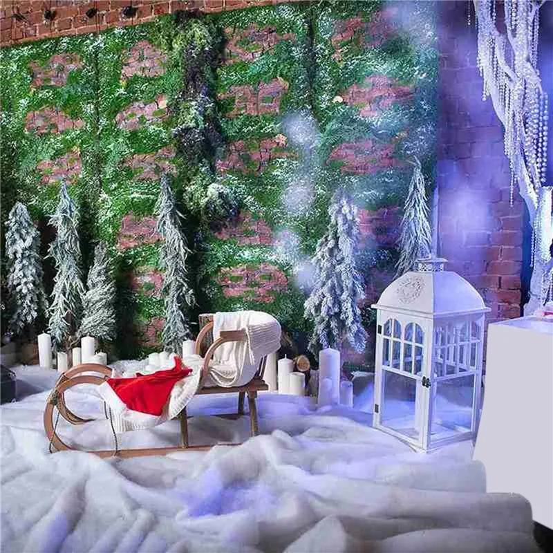 Christmas Winter Artificial Snow Blankets Soft Thickened Rolls Cotton Snow Sheet for Festival DIY Decor