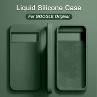 Luxury Original Liquid Silicone Phone Cases For Google Pixel 8 6 7 Pro 6A 7A Case For Google Pixel 8 7 Pro Shockproof Soft Cover 1