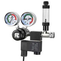 Fzone Single Stage Big Gauge Co2 Regulator Aquarium Accessories Fishbowl Cylinder Tank Bubble Counter Carbon Dioxide Reducer Fis 1