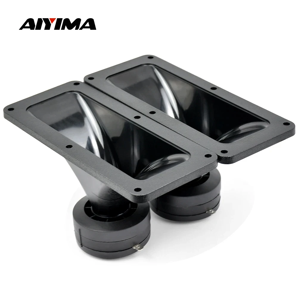 Audio Speakers Tweeter Speaker 2Pcs Tweeters 187*80MM Piezoelectric Loudspeaker 150W Ceramic Buzzer Treble Square