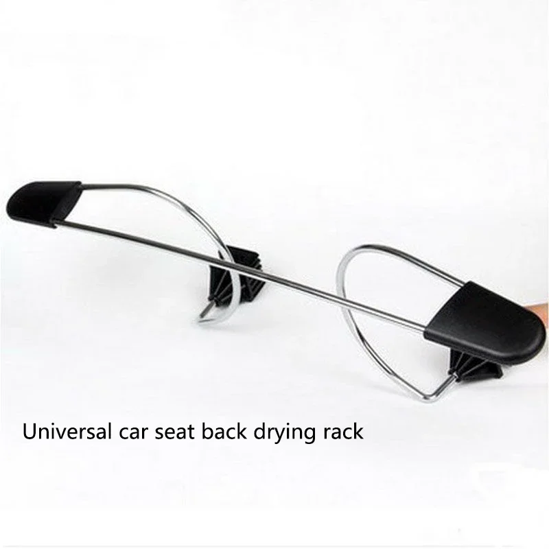 1pc Metal Universal Car Headrest Clothes Hanger | For Jackets, Suits & Shirts | Vehicle Coat Holder