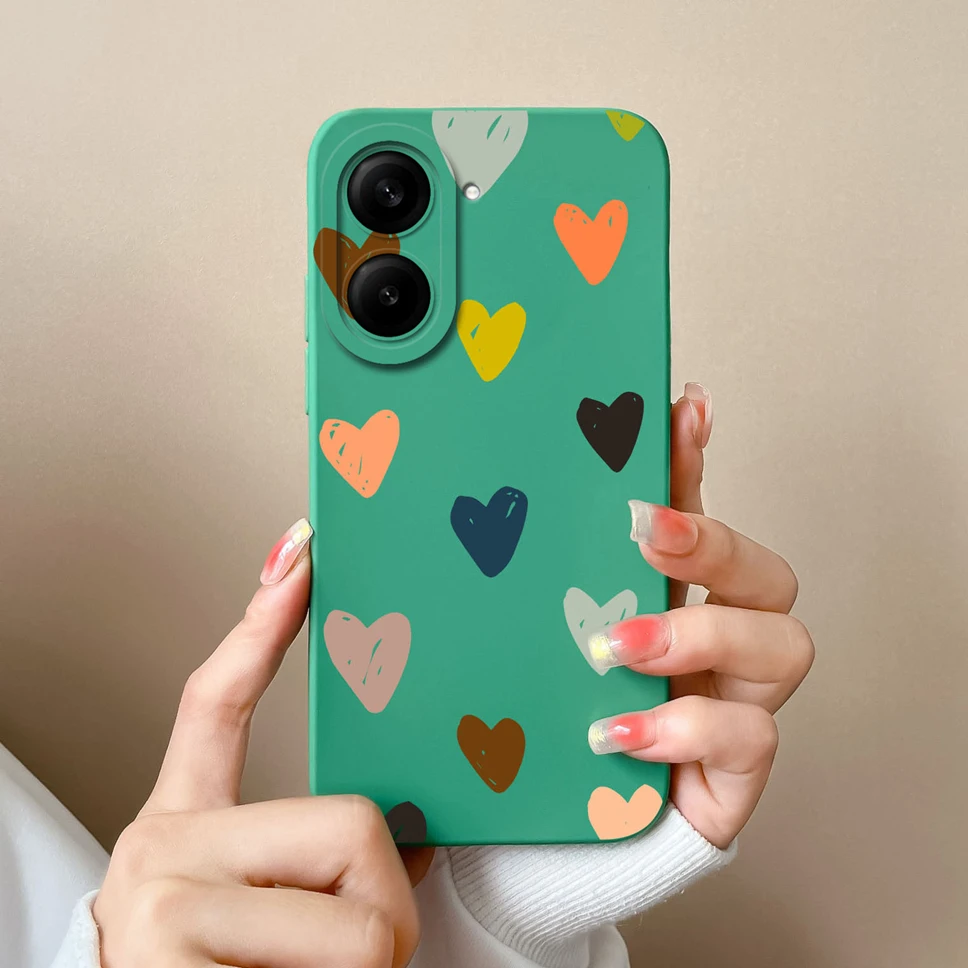 Lovely Dinosaur Lightweight Anti-Drop Liquid Silicone Phone Case