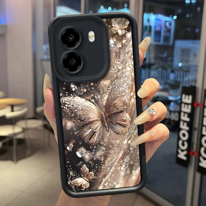 Aesthetic Luxury Fashion Phone Case - Soft Silicone Full Protection Shockproof Bumper Cover