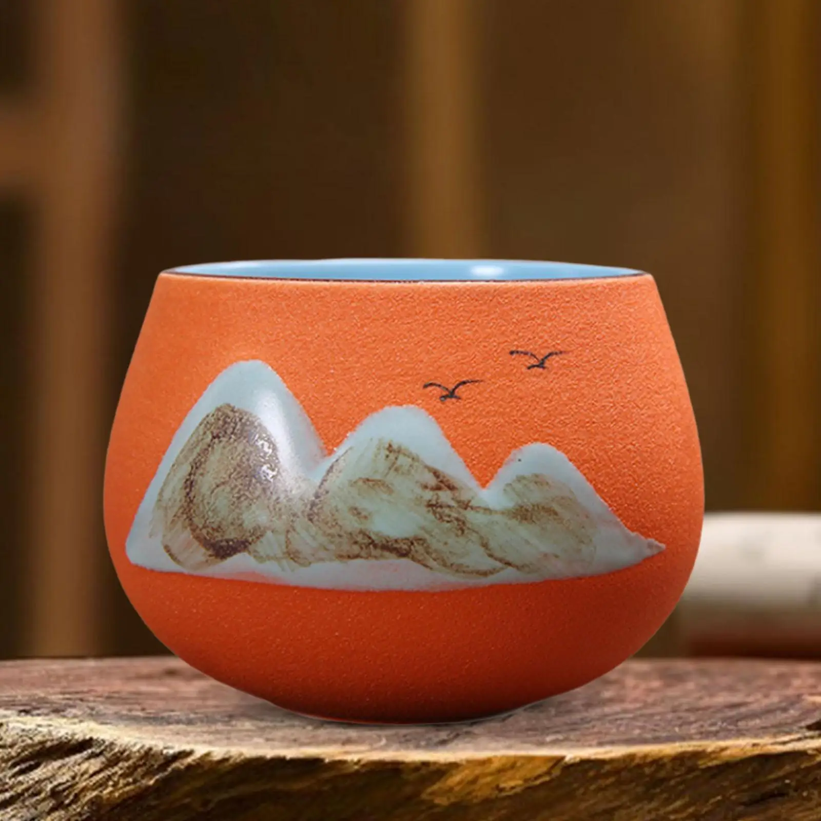 Ceramic Cup Tabletop Serveware Classic Kung Fu Tea Cup for Office Home Ceramic Cup Tabletop Serveware Classic Kung Fu Tea Cup for Office Home