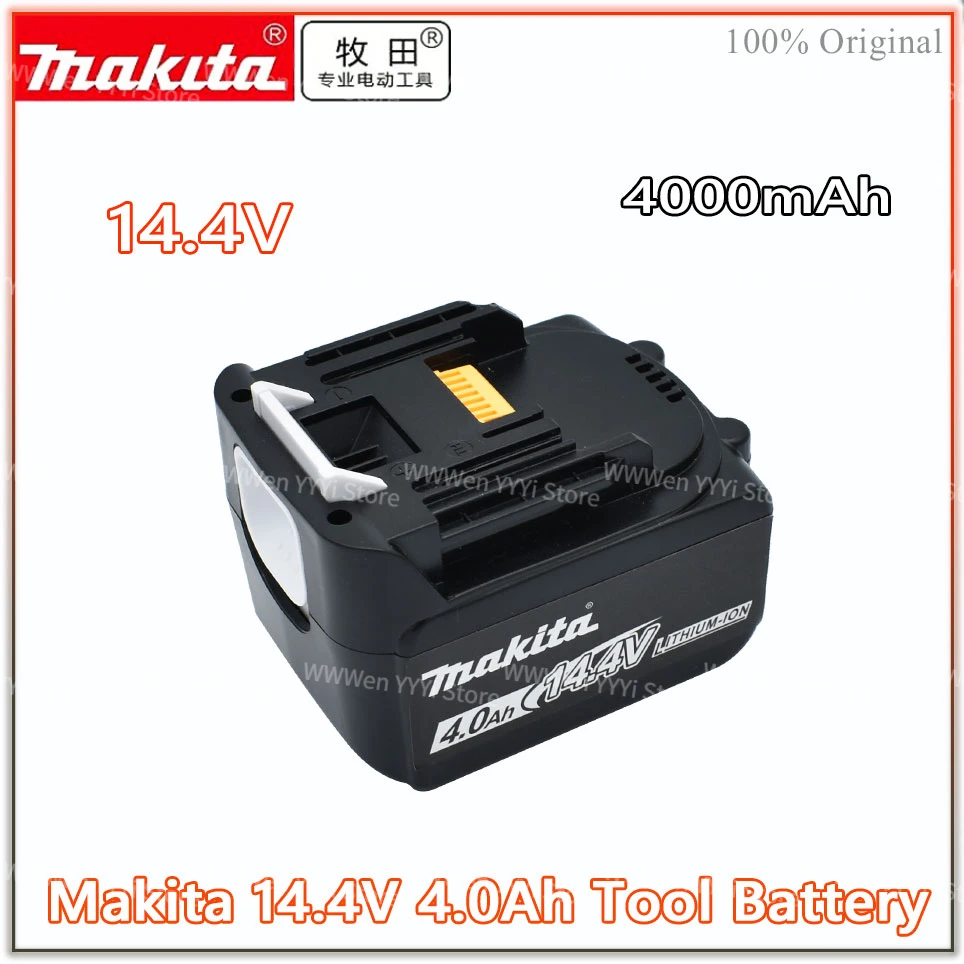 

14.4V 4000mAh makita BL1440 BL1430 196875-4 194558-0 195444-8 3.0Ah 14.4V Makita rechargeable battery for LED indicator