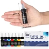 15ml 7colors Tattoo Ink Pigment with box Body Art Tattoo Kits Professional Beauty Paints Makeup Tattoo Supplies Semi-permanent 5
