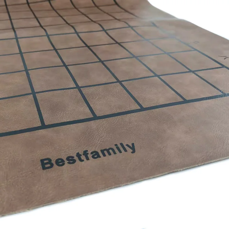 Chessboard PU Leather Chess Pieces Set Board 46*50cm Checker 45*50mm Folding Checkers or Shogi Chess Game Board