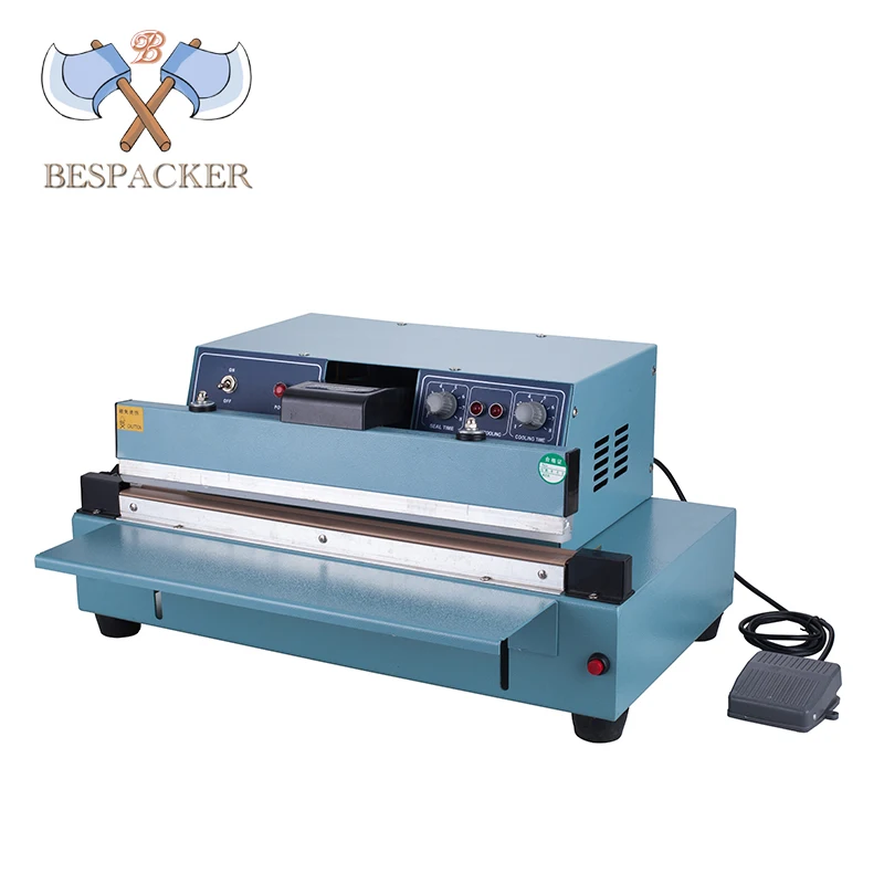 Bespacker FKR-450 Semi-automatic Foot Pedal  Aluminum Thin Plastic Bag Sealing Machine