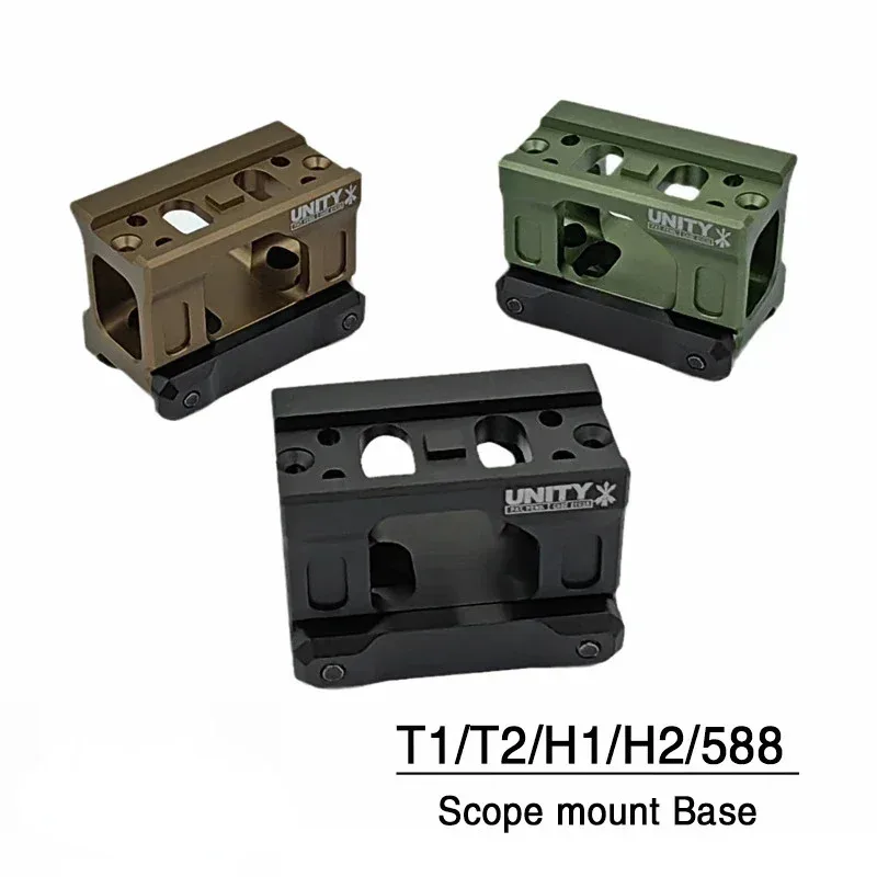 2026 Tactical Fast Riser Mount For Aimpoint M5s/M5b/T2/R5/Duty RDS Red Dot Sight Scope Universal 20mm Rail Heightening Bracket