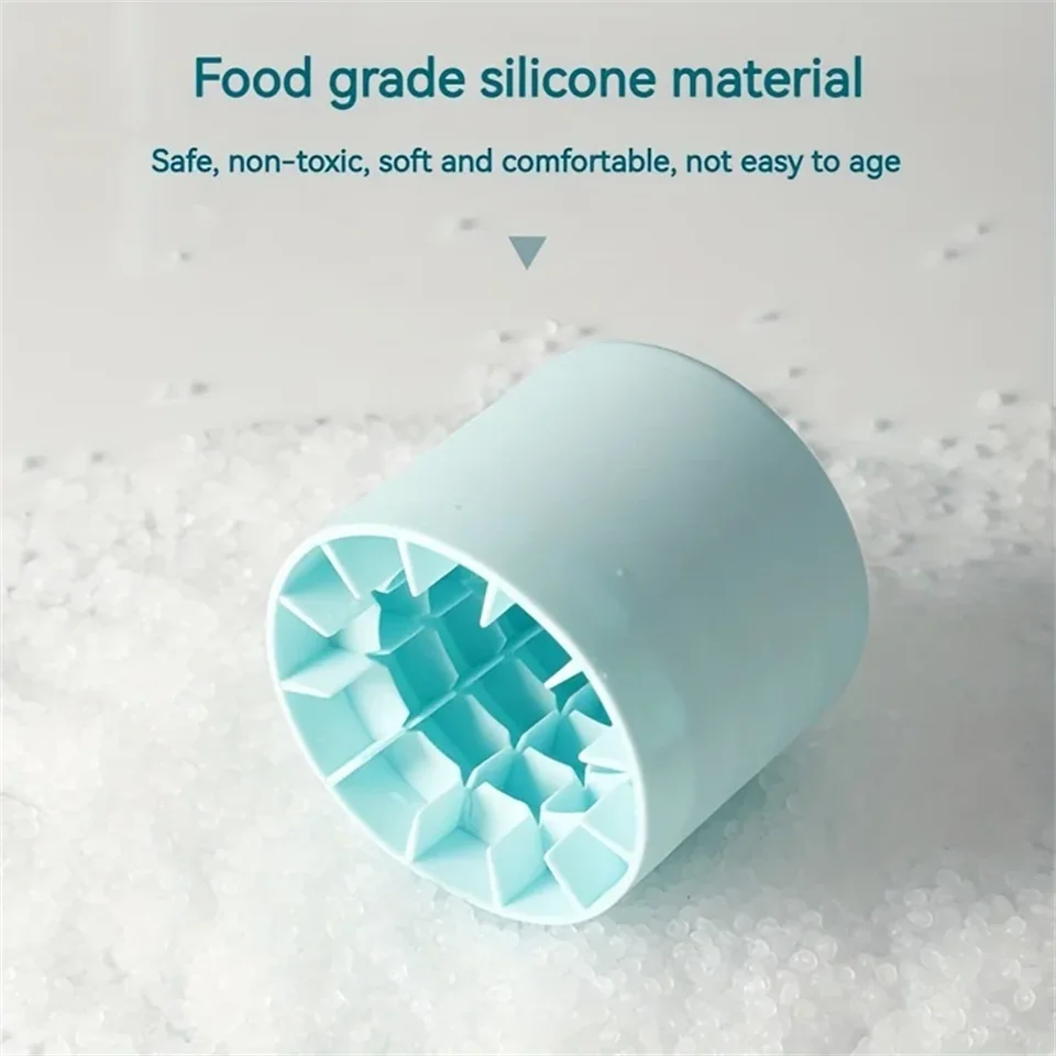 Description Picture 4 of itemHot Make Ice cube Mold Food Grade Quickly Freeze Silicone Ice Maker Creative Design Cylinder Cups Ice Mold Keep Drinks Chilled