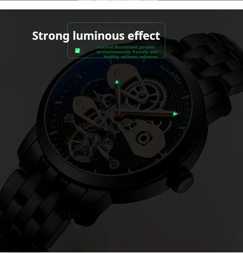 Orologio da polso di lusso AILANG, orologio da polso da uomo in acciaio inossidabile impermeabile con tourbillon, automatico, meccanico, Relojes Hombre_voghion.com