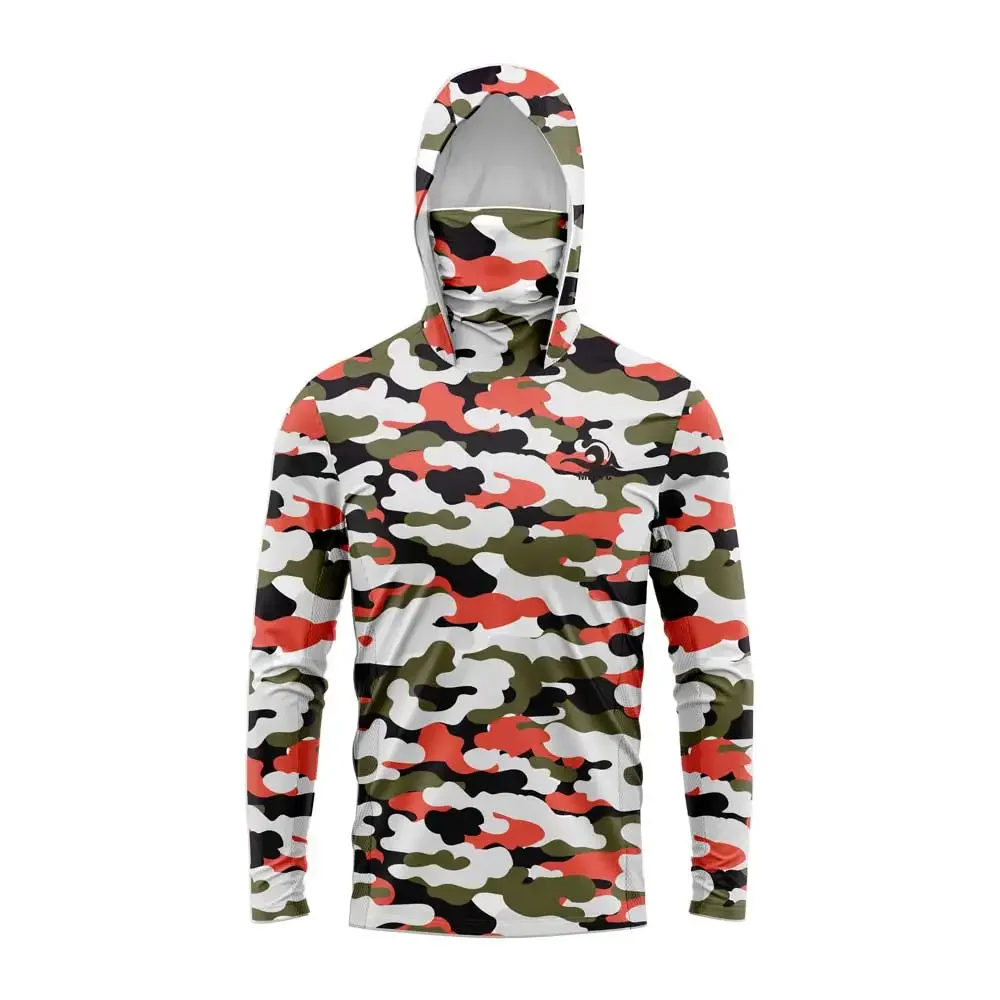 Fishing Shirt Fishing Clothes Men Hood Fishing Shirt long sleeve Fishing clothing fishing t shirt uv protection fishing shirt Apparel