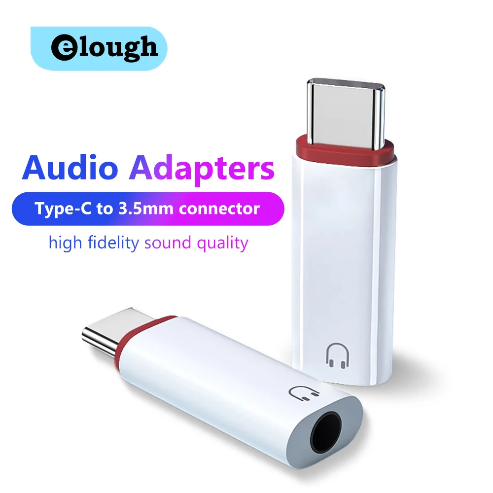 USB-C to 3.5mm Audio Adapter with DAC Converter