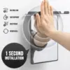 TAILI 1pcs Acrylic Mirror With Wall Suction Shower Mirror For Man Shaving Women Makeup Portable Travel Bathroom Accessories 2