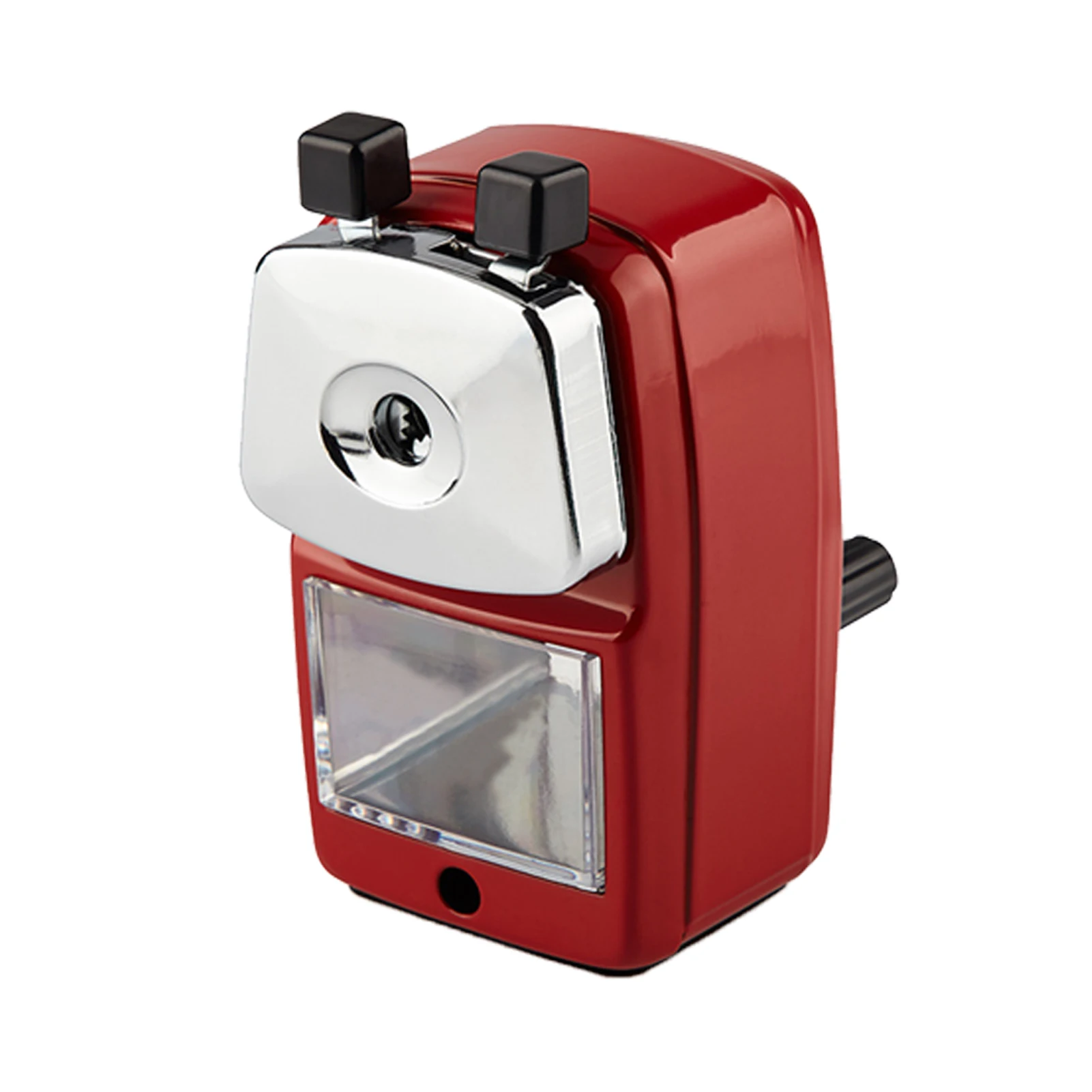 

Gift Pencil Sharpener With Container Machine Desktop For Kids Manual Rotary Student Cutter Home School Office Hand Crank