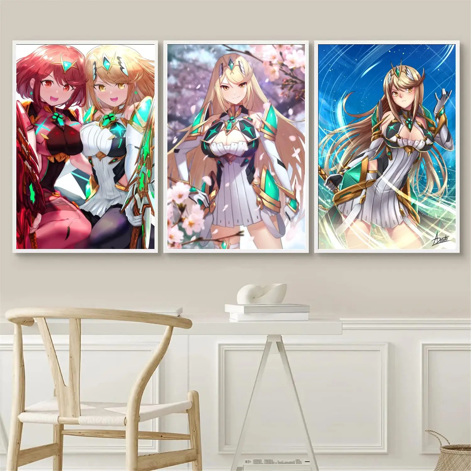 

Xenoblade Chronicles Poster Wall Art 24x36 Canvas Posters Decoration Art Poster Personalized Gift Modern Family bedroom Painting