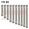Drive Shaft Universal Joint Driveshaft Metal For Axial Scx10 Upgrade Parts Remote Control Rc Crawler Accessories 1/10 Scale Toys 6