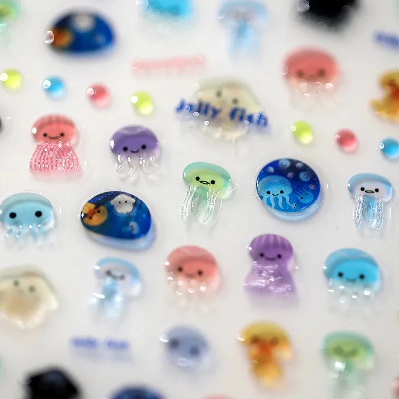 5D Kawaii Jelly Nail Stickers Image 2
