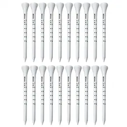 20Pcs 53/69/83mm Golf Holders Wear Resistant Anti-slip Golf Training Tees Outdoor Indoor Golf Tees Stadium Supplies