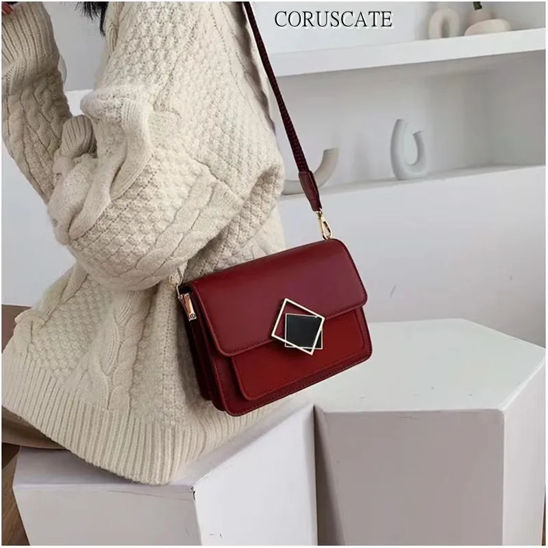 2023 Five-Star Quality, Brown Top Leather Single Shoulder Cross Body Bag For Women, Three-Dimensional High-End Leisure Design - Image 3