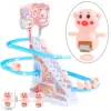 Climb Stairs Toy Accs Roller Coaster Toy Accessories for Toddlers Boys Girls 4
