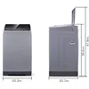 COMFEE’ 1.6 Cu.ft Portable Washing Machine, 11lbs Capacity Fully Automatic Compact Washer with Wheels 2