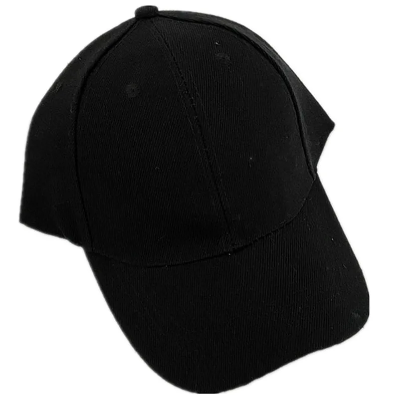 Custom Logo Diy Baseball Cap Unisex Adjustable Men Women Sport Trucker Hat Solid Color Personalized Print Hip Hop Dad Caps 3