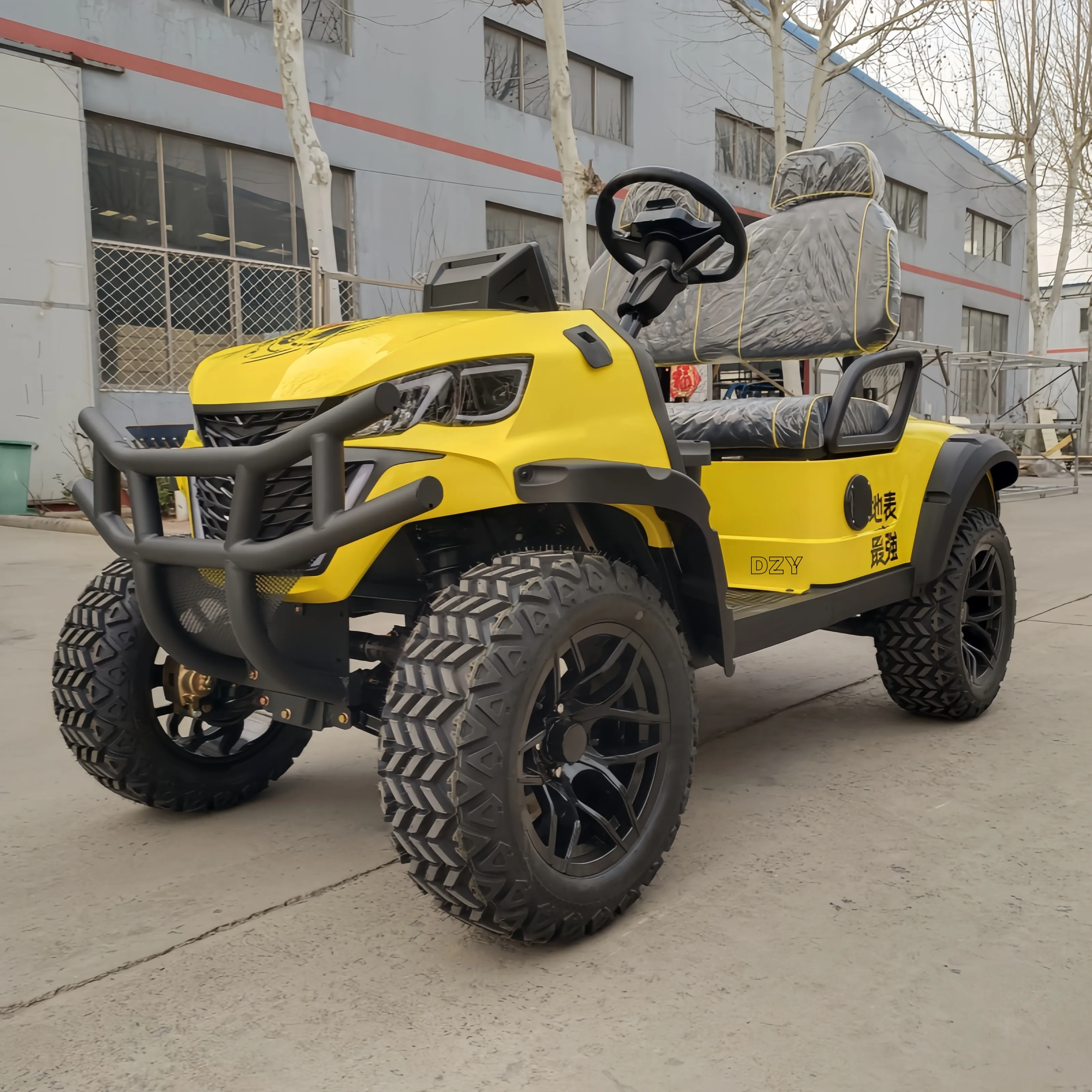 Electric Off-Road Golf Cart 2/4/6/8 Passenger Capacity Seats Lithium Battery Car Buggy Electric sightseeing car 1