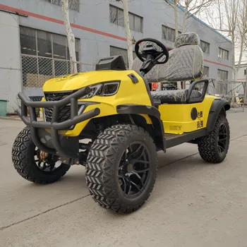 Electric Off-Road Golf Cart 2/4/6/8 Passenger Capacity Seats Lithium Battery Car Buggy Electric sightseeing car 1