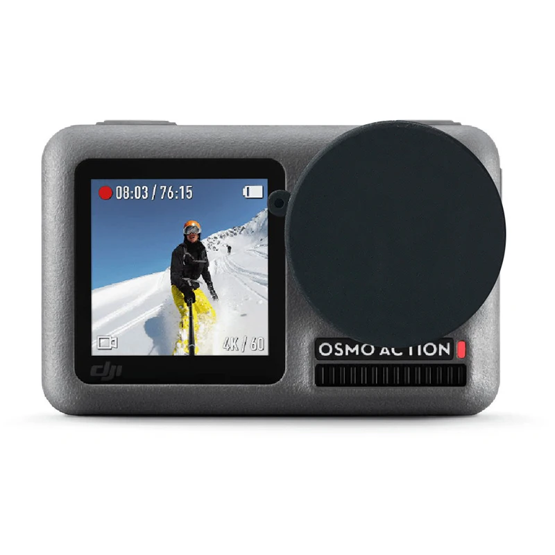 Lens Protection Cover para Dji Osmo Action Soft Silicone Case Cap Poeira-proof Scratch Resistant Câmera Accessories - Image 5