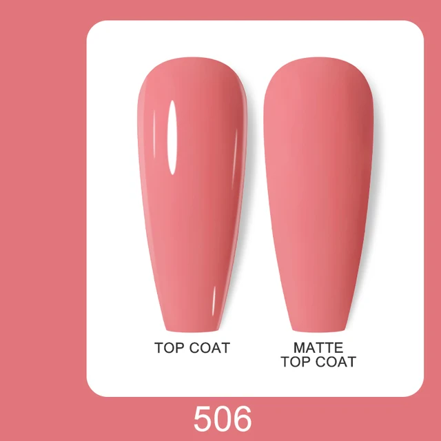 Arte Clavo 15ml Brown Coffee Color UV Gel For Nail Gel Nail Polish Varnish Hybrid Glitter Decoration Base Top Coat Set 506