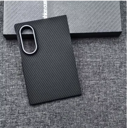 Aramid Grain Texture Front Bezel Guard - Tough Shell Front Protection Cover